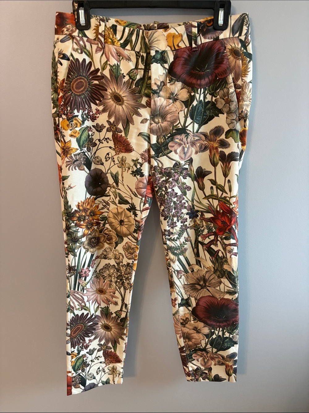Zara vibrant floral pants